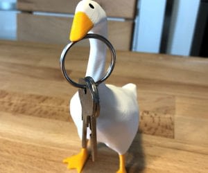 Untitled Goose Key Holder