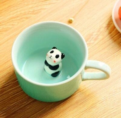 Coffee Mug Cute Animal Inside