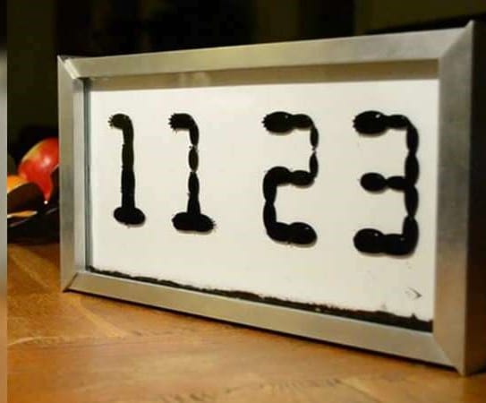 ferrofluid clock