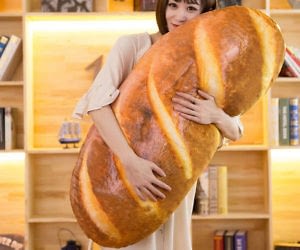 Giant Bread Loaf Pillow